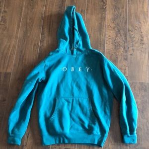 Dark Turquoise Obey Sweatshirt